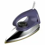 Crompton PREO 1000 Watt Light Weight Dry Iron with Golden Weilburger Coating, Purple