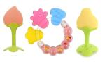 Manan Shopee Kids Multicolor Silicone Teethers
