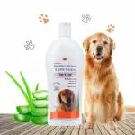 Tick & Flea Dog Shampoo | Ditch to Itch Dog Shampoo for Pomeranian, Puppy, Rottweiler Adult, German Shepherd, Labrador and Golden Retriever | Medicated Pet Shampoo for Dogs (500ml)
