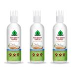 Ayurpanch Natural Rice Water Hair Oil - Herbal Extracts for Hair Repair Pack of 3(600ml)