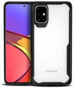 ERIT Samsung Galaxy M51 Black Polycarbonate Shockproof Back Cover
