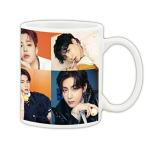 Mug Morning BTS Merch BTS Cup and BTS Mug BTS Band Photo Collage Ceramic Mug 325ml (White)