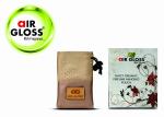 Air Gloss Velvet Car Perfumes|Hanging Raxine Bag with 2 Perfume Cakes | Car Air Freshener with Eco Friendly - Made in India