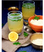 Ghotaram Tiruchirappalli Stone-Ground Sattu Instant Energy Drink/Chana Sattu Powder/00% Natural & Gluten-Free|Roasted Black Gram Flour With High Protein & Fiber/Authentic Indian product-1440g(pac 3x 480g)