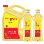 Jivo Cold Pressed Sunflower Oil 5 + 2 Litre