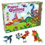 Toy Fun Multicolor Paper Quilling Bird Art And Craft