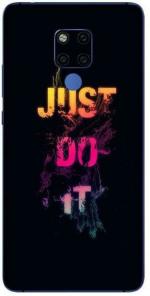 aadia Huawei Mate 20 X Matte Vinyl Quotes Printed Mobile Skin Sticker with Scratch Resistant Lamination