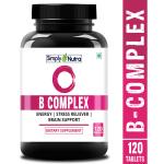 Simply Nutra Vitamin B Complex Health Supplement 120 Tablets