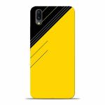 Covers Gap Vivo X21 Yellow Black Pattern Polycarbonate Mobile Phone Hard Back Cover Case Stylish Designer 3D Printed For Girls And Boys 20 x 15 x 5 cm