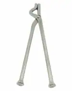 HOMORAA Stainless Steel Pakkad, Sansi, Tong, Kitchen Tool pincer, Chimta,Gripper Tong, Pakkad Pincers Grip Round Pincers for Kitchen ( Pack Of 1)