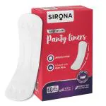 Sirona Ultra Thin Premium Panty Liners (Regular Flow) - 60 Counts - Large