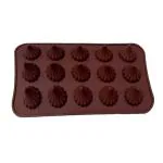 Kunya Mini Modak Shape 15 Cavity Silicone Chocolate Mould for Ganesh Chaturti Festivals, Homemade
