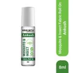 Keya Seth Ankush Mosquito & Insect Fabric Roll On with Citronella, Lemongrass & Eucalyptus Oil Non-Toxic & No DEET Formula -Safe for kids Pack of 1