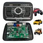 MM TOYS Multifunction Central Motherboard YJ-ZJ66D for Kids Electric Car - 12V USB Rideon Replacement Part Accessory, Easy Installation, Enhanced Safety & Control - Black