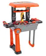 House of kids Multicolor Plastic Deluxe Tool Work Bench Toy Set