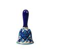 Caffeine Blue Ceramic Dinner Bell