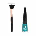 Moraze Combo Pack Of Glitter Eyeliner With Makeup Brush