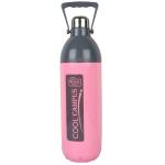 Kuber Industries Pink Plastic Water Bottle With Handle
