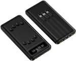 MI-STS FX01 Digital Display Built in 4in1 Cables with Suction Cups 20000mAH Power Bank (Lithium Polymer, Fast Charging for Mobile)