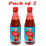 9 AM Tomato Ketchup (Pack of 2 - 500 gm x 2)