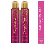 Envy Temptation Chic Perfume Body Deodorant for Women, Pack of 2 (150 ml x 2)