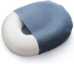 METRON Donut Pillow, Piles Pillow, Ring Cushion, Orthopeadic Seat Cushion for Fistula, Postpartum Surgery, for Office Car Home & Travel, Washable Cover, Medium Firm, Pack of 1