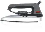 Manticore Dual Coated Non stick Iron box with Quick Heat Technology automatic electric press comfortable grip & easy ironing 750 W Dry Iron(pack of 1,Black)