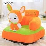 Glance Rabbit Shape Baby Soft Plush Cushion Sofa Seat or Rocking Chair for Kids
