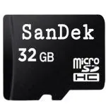 SanDeK EVO Plus 32 GB MicroSD Card Class 10 140 MB's Memory Card