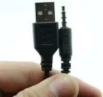 Astound Car Mp3 Converter Cable Male To 2.0 Male Audio Jack Aux Usb Cord Plug