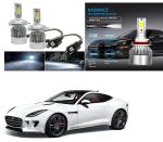 Feelitson White Car C6 H4 Compact Design 36W/3800Lm Led Headlight For Jaguar F Type (Pack Of 2)