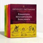 Ramayana Mahabharata, Bhagavata - Illustrated Retellings of The Greatest Indian Epics Hardcover - DEVDUTT PATTANAIK, Penguin (15 July 2019)