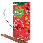 Shashi Cherry Agarbatti (120 Incense Sticks) Fruity Collection Exotic Aroma For Pooja & Home Fragrance