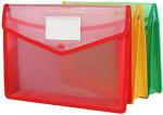Toss, Glob POLYPROPYLINE DOCUMENT HOLDER (Set Of 3, Multicolor)