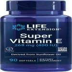 Life Extension Super Vitamin E 268 mg (400 IU), 90 softgels