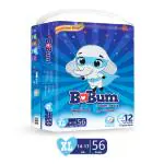 Babum Super Pants Premium Diaper Extra Large 56 Diapers - XL (56 Pieces)