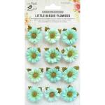 Little Birdie Martina Arctic Paper Handmade Flowers (Pack Of 12)