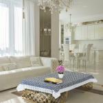 Agroha Center Table Cover| Center Table Cover for Living Room| Table Cloth | 60x40 inches (Blue Printed 60x40)