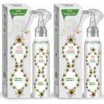 ST-JOHN Nargis & Eucalyptus Room Freshener Spray for Home and Office With Trigger Pump 220ml Pack of 2