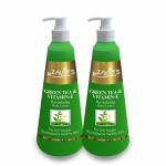 Zavers Green Tea & Vitamin E Body Lotion - Revitalizing Lotion for Soft, Supple, and Healthy Skin - Enriched with Natural Ingredients for Nourishment and Moisturization | Pack of 2-800 ml