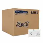 Scott Essential Multi Fold Hand Towel, White, 40 Packs / Case, 150 Sheets / Pack (Total 6,000 Sheets) ( (32152)