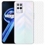 Kite Digital Realme 9 Back Screen Protective Film Carbon Fiber Skin Transparent Screen Guard Sticker (Pack of 4)