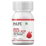 Inlife Iron Folic Acid Supplement 60 Tablets