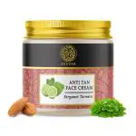 Buddha Natural Anti Tan Face Cream - 100% Ayush Certified - De-Tan Face, Shield from Infrared UV Rays, Uneven Tan Patches