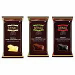 Denali Foods Premium White & Milk & Dark Compound Slab Bars (3 x 400 g)