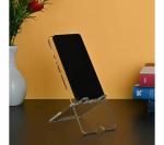Future Works Mobile Stand and Mobile Holder for Table Compatible with All Mobile Phones Samsung Apple iPhone oneplus Also Mobile Charger Stand Dual Mode Portrait / Landscape with Charging Cable Slot (Ice)