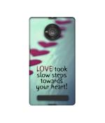 Casotec Love Quote Design Printed Silicon Soft TPU Back Case Cover for Micromax YU Yuphoria