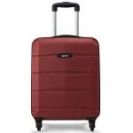 Safari Regloss Antiscratch Red Luggage Trolley Bag 55 cm Hard Luggage