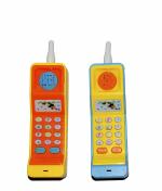 GrestPack Of 2 Cordless Musical Multifunction Mobile Phone Toy