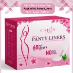 Cailin Care Pure Cotton Daily Use Panty Liner For Women (Pack of 60 Large Liners) (Large Size - 180mm)